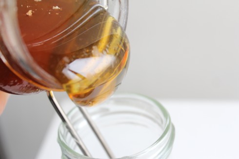 Homemade cough medicine with honey from Wolves in London