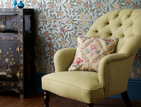 William Morris wallpaper