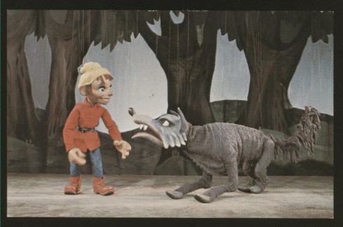 Marionette Peter and wolf