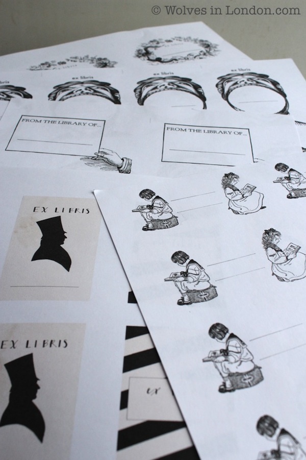 Print your own bookplates