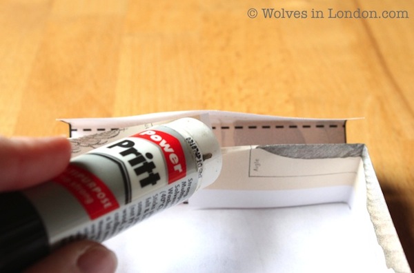 Make your own guft box: template and tutorial