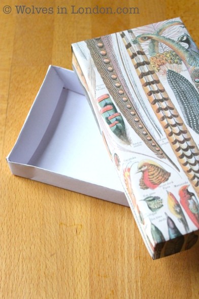 Make your own guft boxes: template and tutorial from Wolves in London