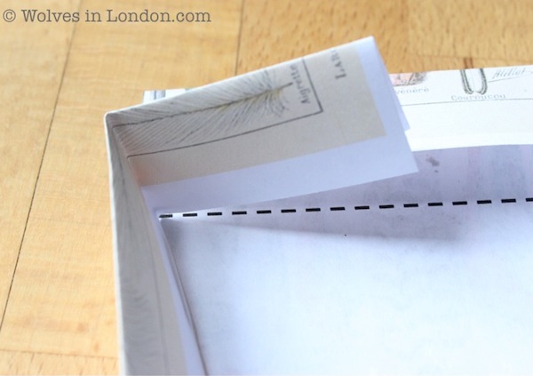 Make your own gift box, free template