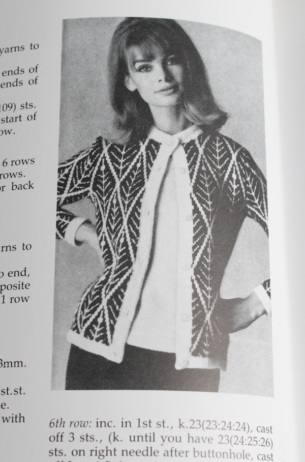 Vintage knitting pattern