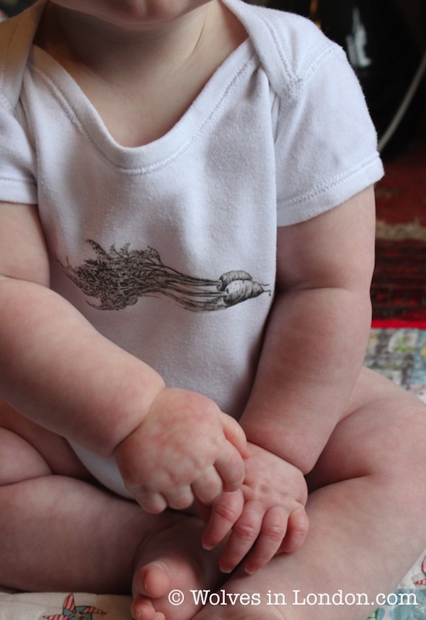 Print your own carrot onesie