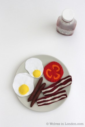 Felt fried breakfast