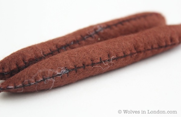 Felt sausages