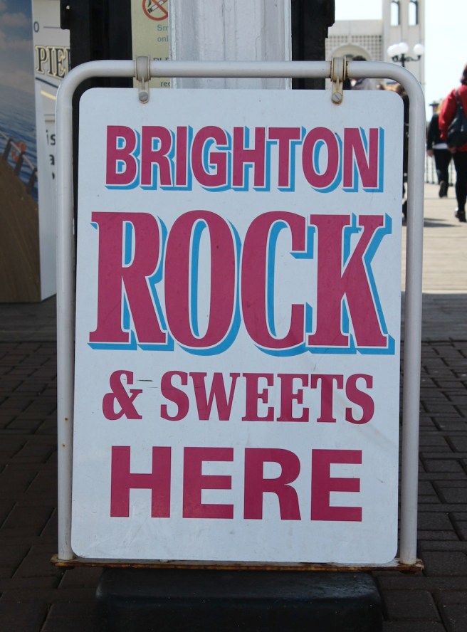Brighton Rock sign