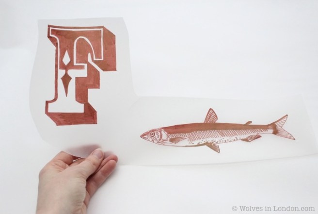 Screen print acetate