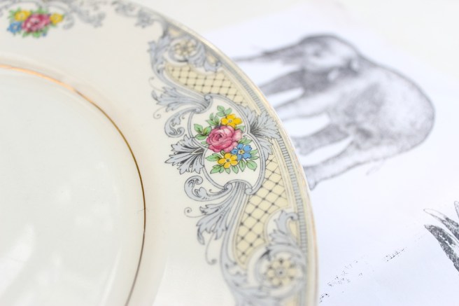Vintage plate