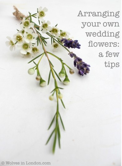 Tips on arranging your own wedding flowers