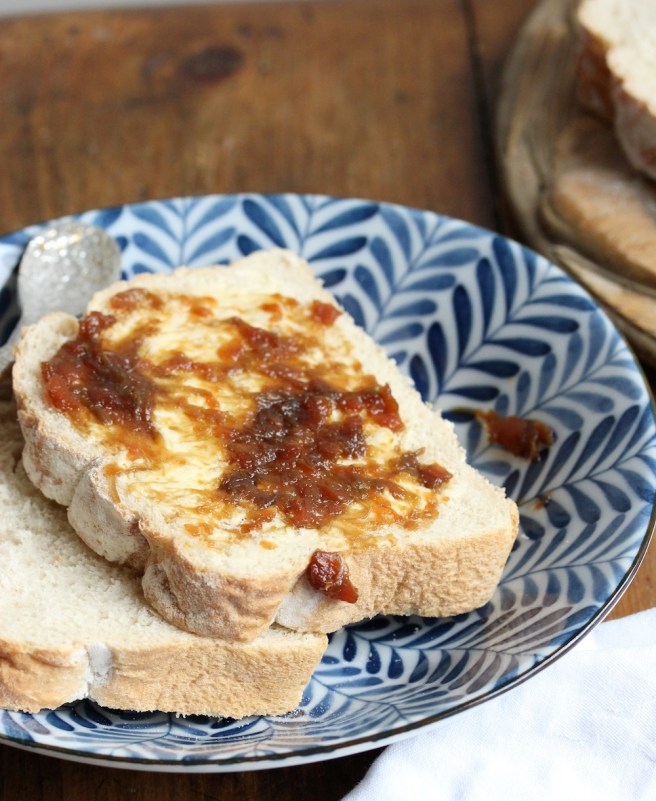 Carrot and rhubarb jam