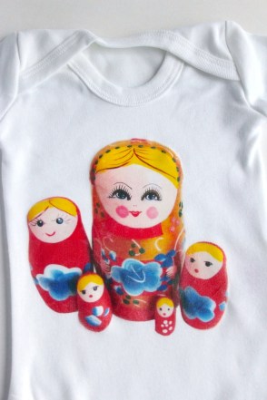 Home printed babygrow