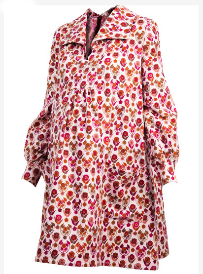 Liberty print maternity smock