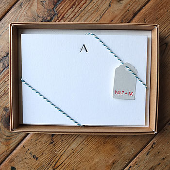 Personalised note cards