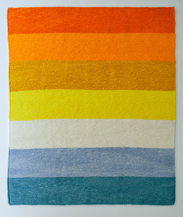 Purl Bee baby blanket