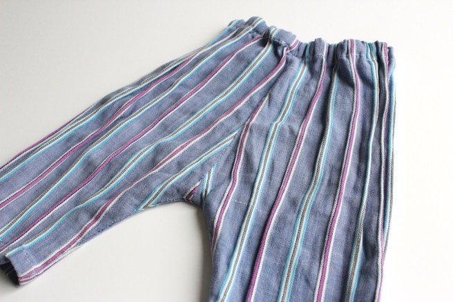 Grey stripy baby trousers | Wolves in London