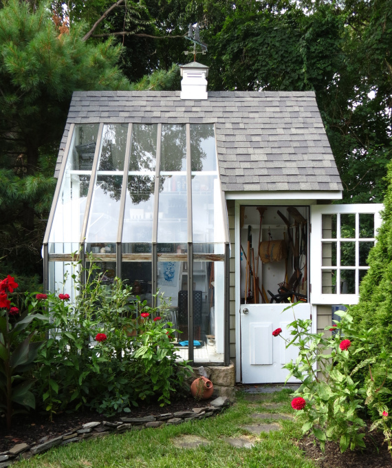 Potting shed slash greenhouse