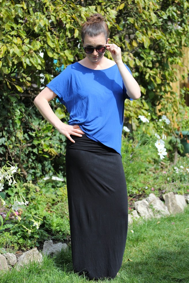 Home sewn maxi skirt | Wolves in London