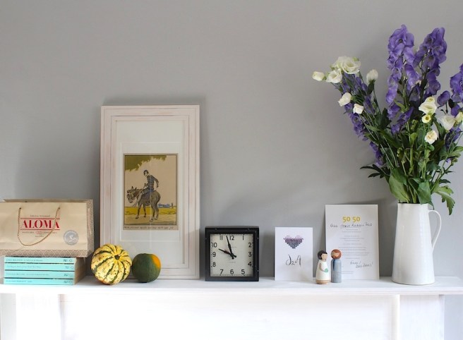 Wolves in London October mantelpiece