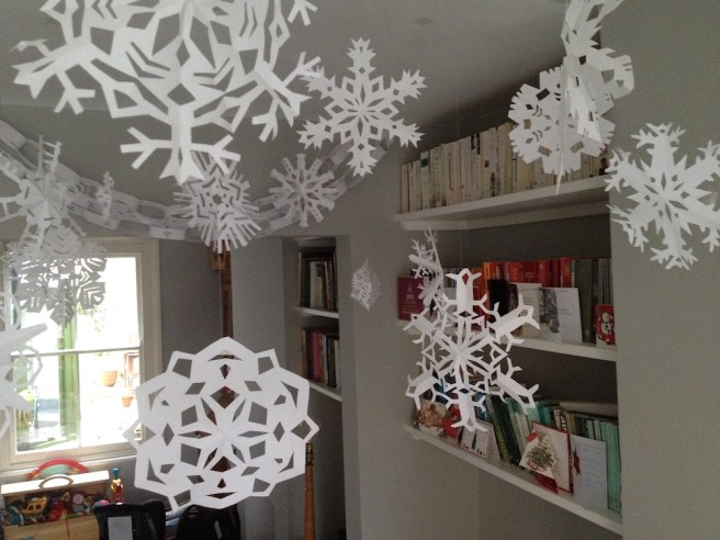 Paper snowflakes | Wolves in London
