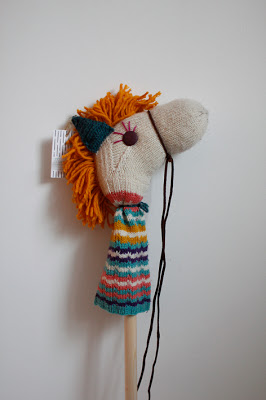 Hobbyhorse made of a sock | Wolves in London