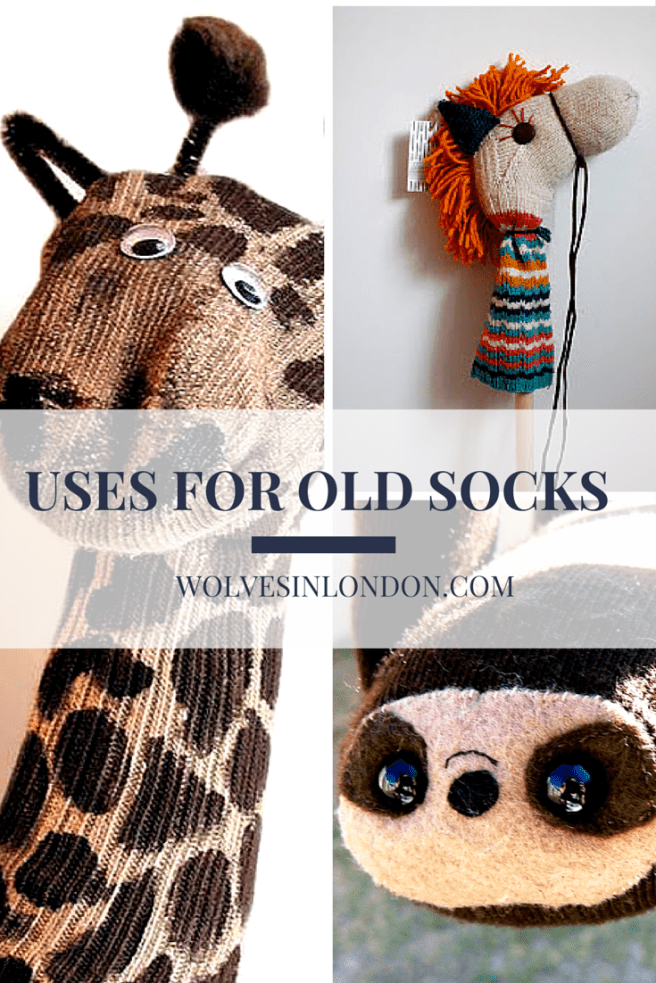 7 great uses for old socks: a round-up of some of the best recycling ideas for socks from Wolves in London