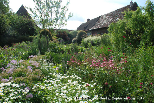 French country cottage garden