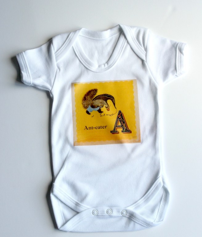 Anteater babygrow homemade | Wolves in London