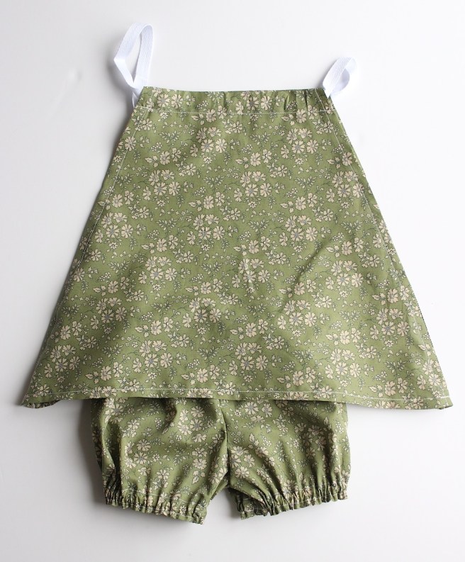 Homesewn Liberty baby dress and bloomers | Wolves in London