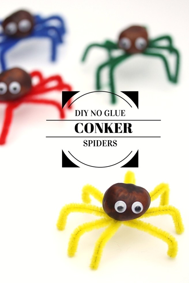 DIY no-glue conker spiders | Wolves in London