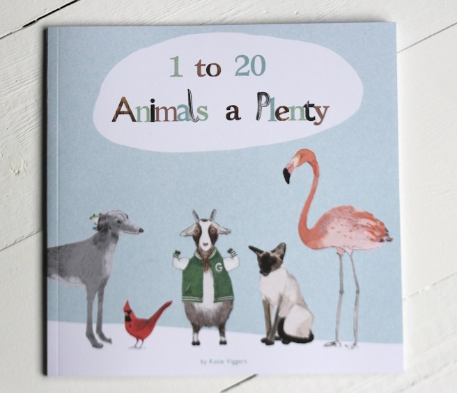 Animal counting by Katie Viggers