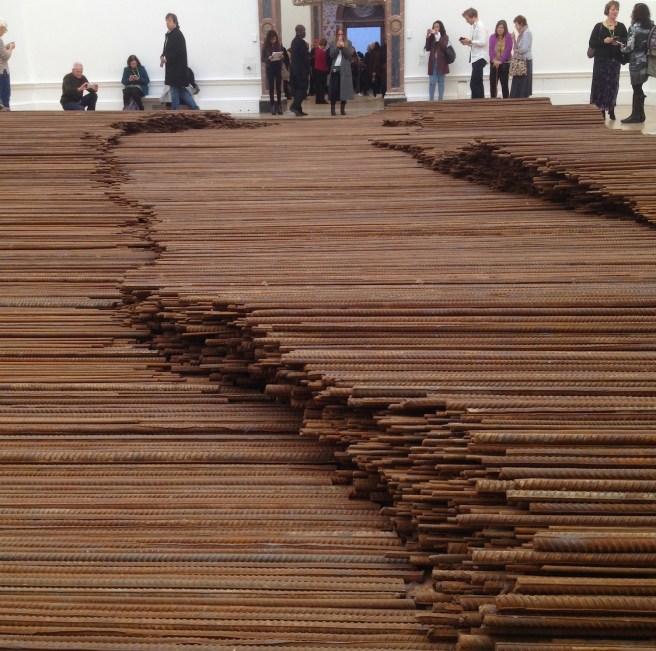 Straight by Ai Weiwei at the RA, London