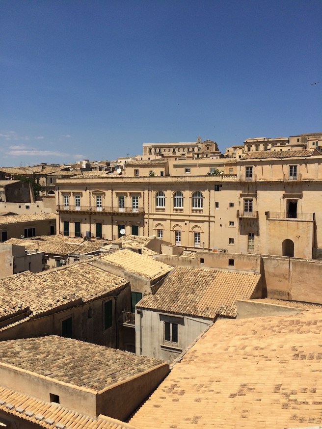 Noto rooftops, Sicily