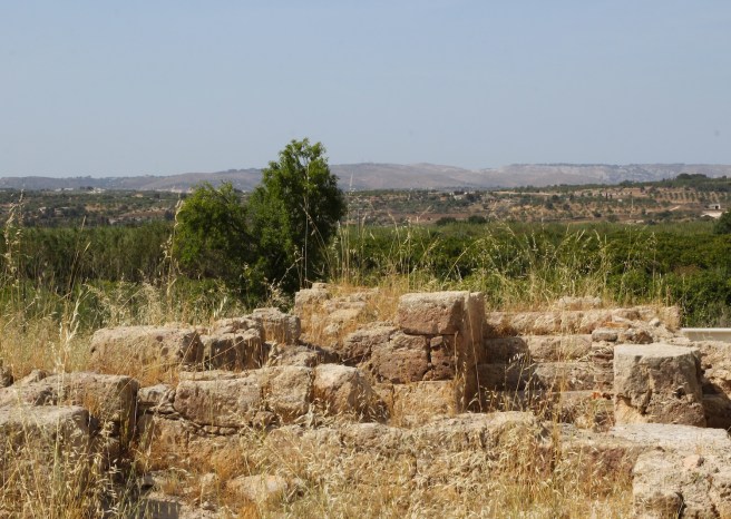 The landscape of Southern Sicily